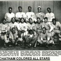 Chatham Coloured All-Stars 1934 Championship photo