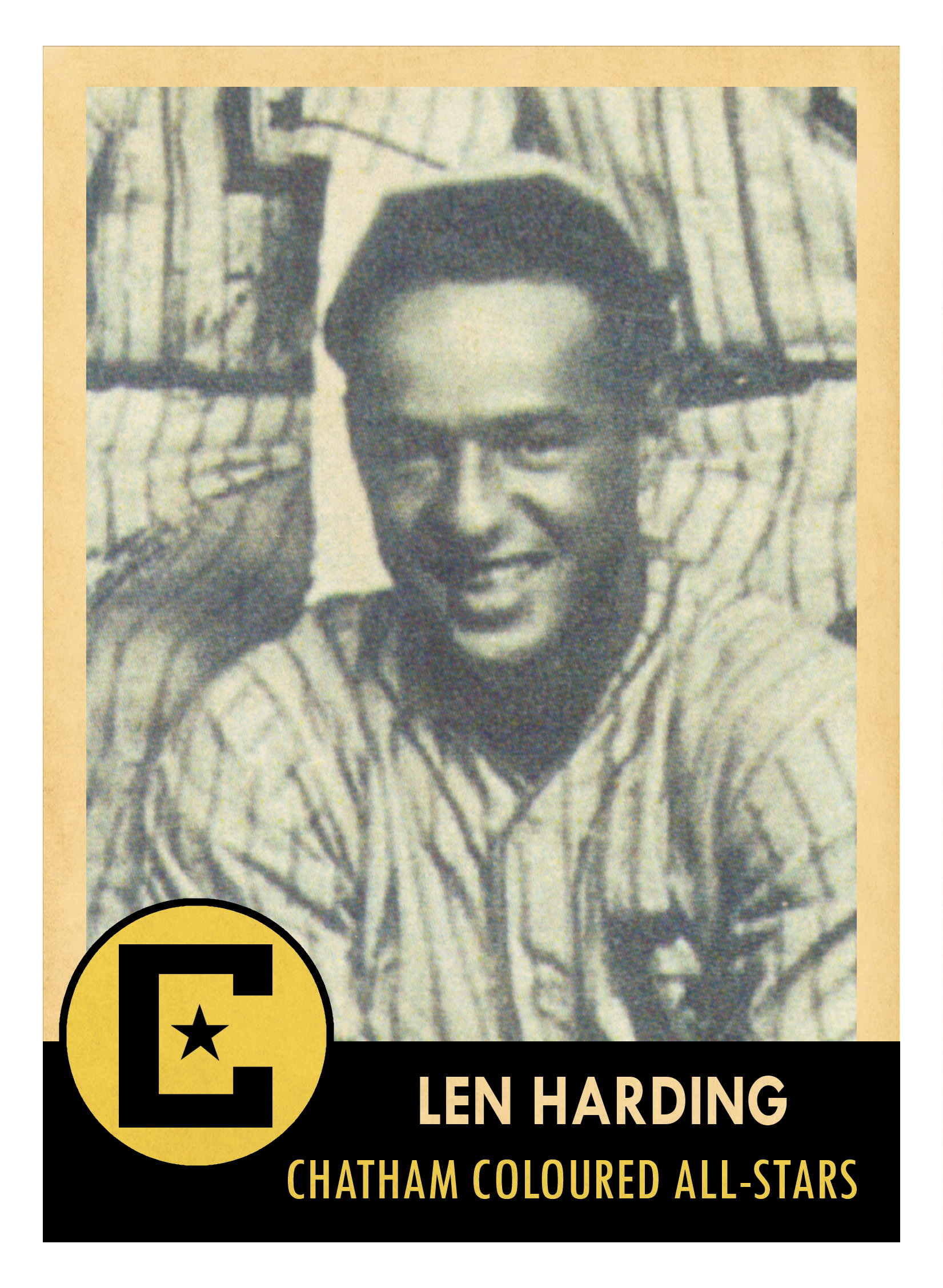 Andy Harding in baseball uniform