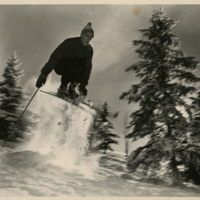 IAIN BAXTER&amp; Skiing at University of Idaho Campus