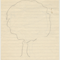 Tree sketch [verso]