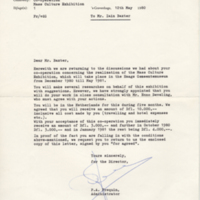 General correspondence, Haags Gemeentemuseum, re. Mass Culture exhibition [page]
