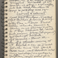 Journal/ sketchbook [entry] Fanny Bay