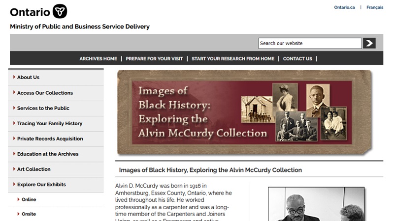 Images of Black History, Exploring the Alvin McCurdy Collection (thumbnail)